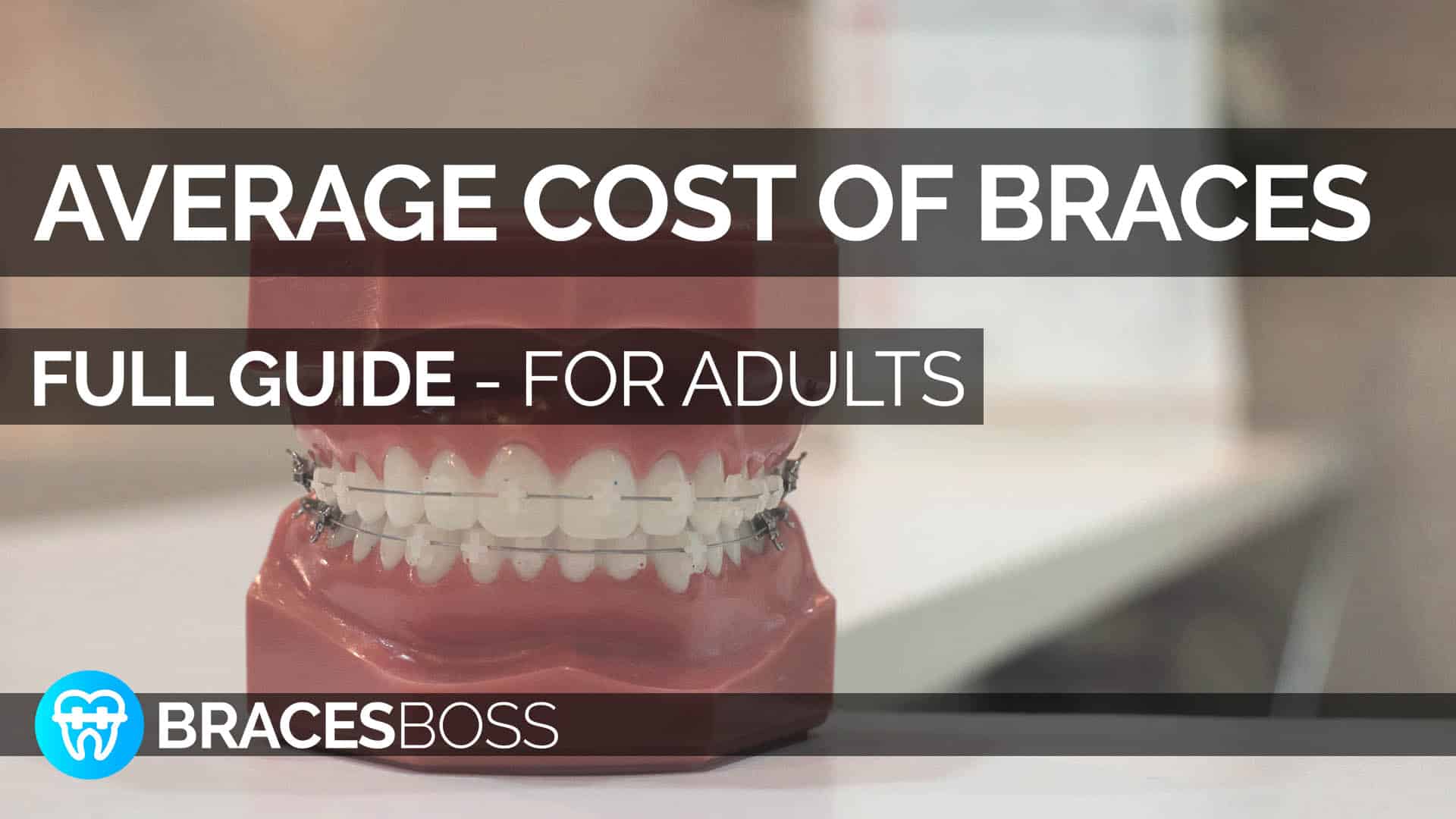 average cost of braces for adults